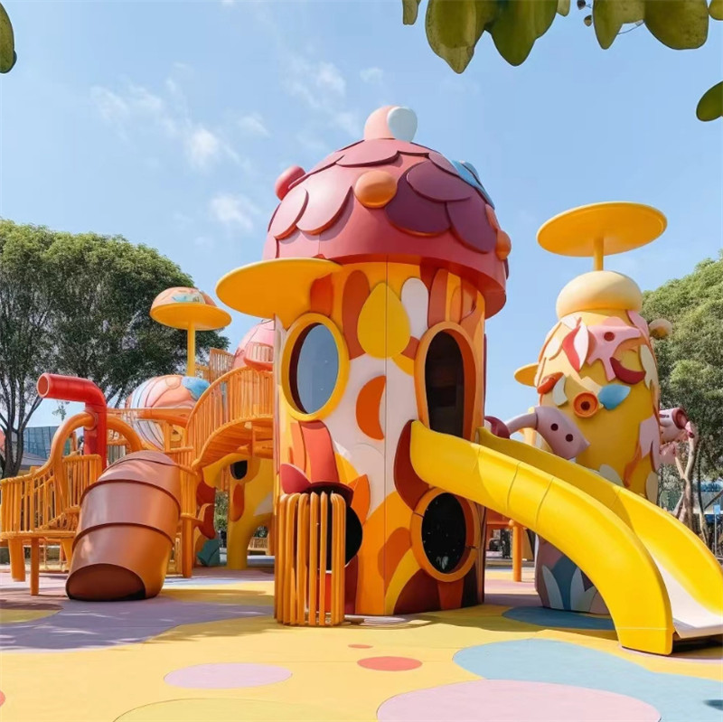 户外儿童组合滑梯生产厂家-济南户外儿童组合滑梯-PA捕鱼游乐